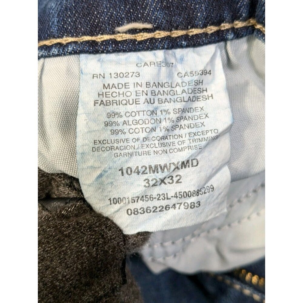 Wrangler 20X Style 42 Vintage Boot Jeans Mens 32x32 (Meas 31x29.5) Western Blue - Picture 5 of 16